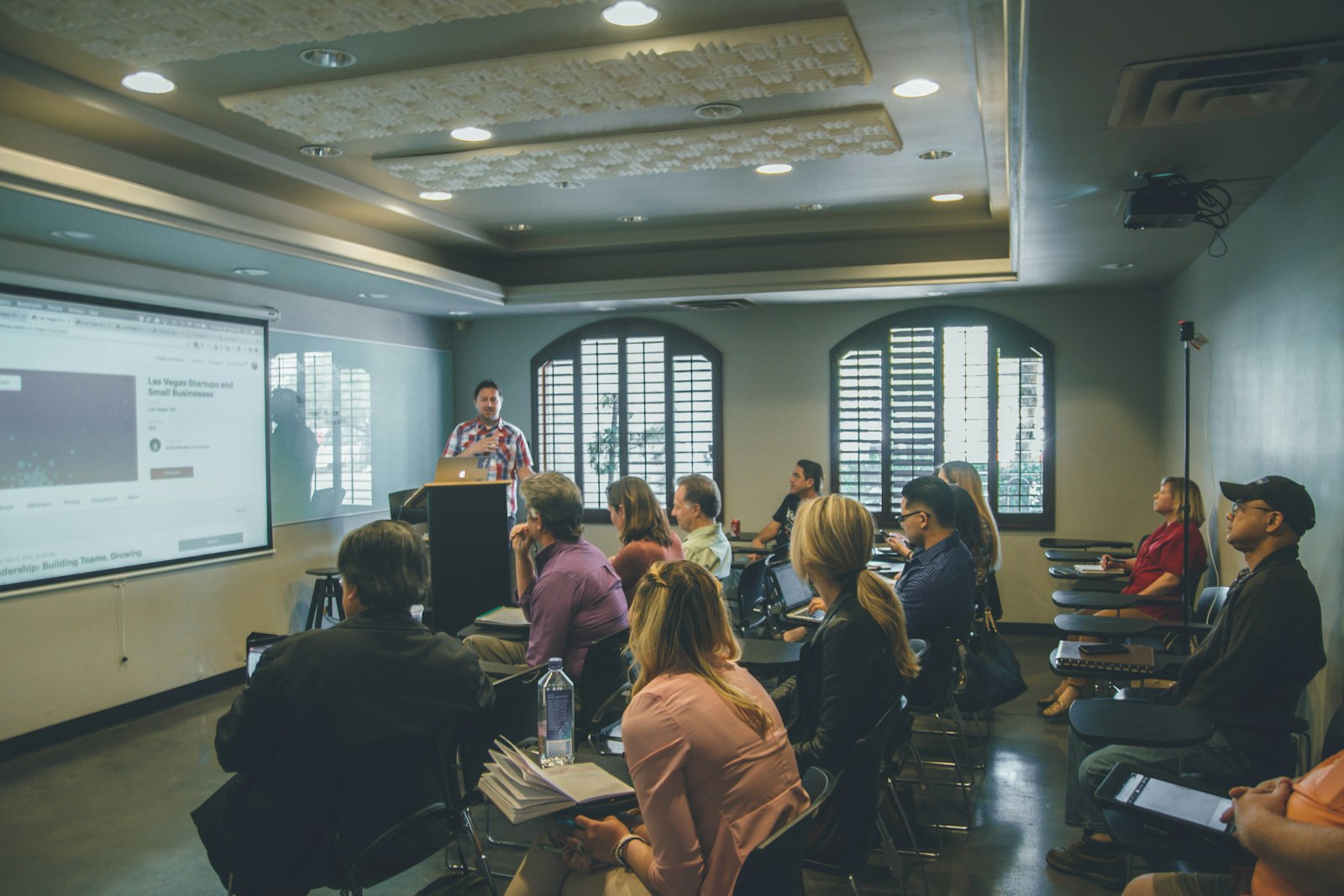 Workshop and classroom training session
