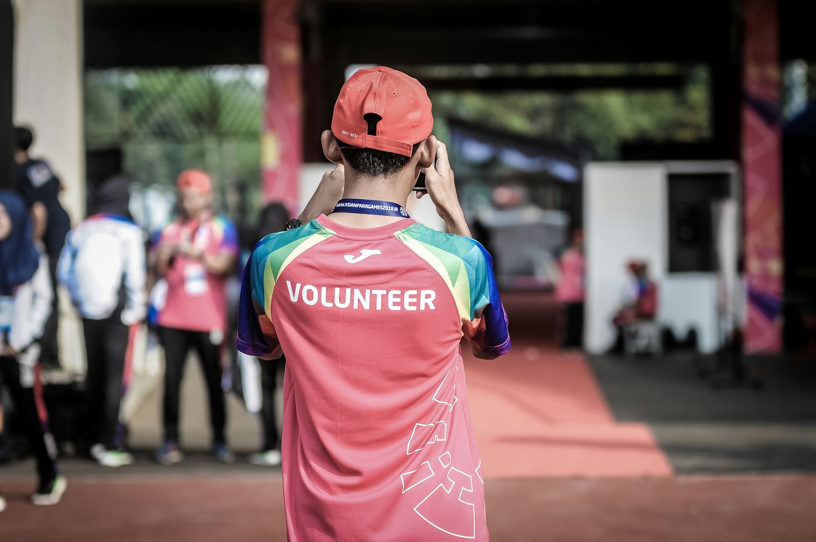 Community outreach volunteers helping neighbors