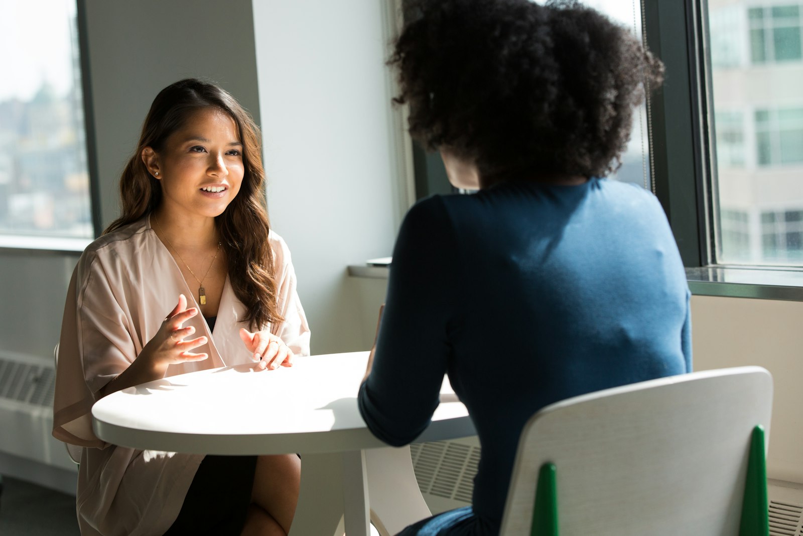 Counseling and mental health support session